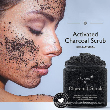 Bamboo Charcoal Scrub Face and Body Scrub Pigmentation Skin Care Scrubs Salt Scrub